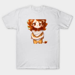 Cute Lion Drawing T-Shirt